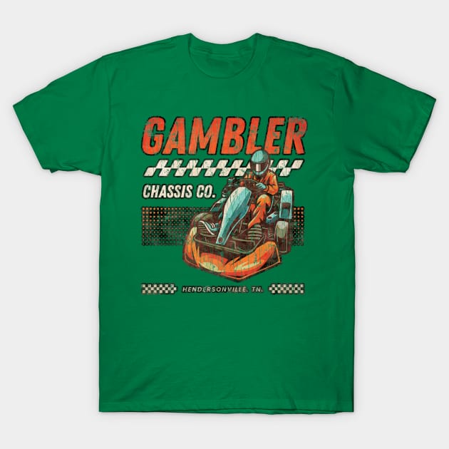 Gambler Chassis Co. 1980 T-Shirt by Sultanjatimulyo exe